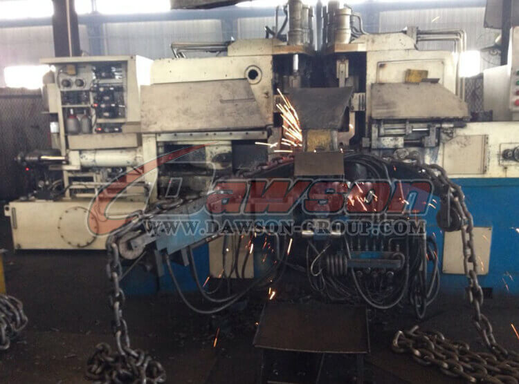 Work Shop Show Grade 80 Fishing Long Link Chain / Painted Steel Welded G80 Fishing Chain - Dawson Group Ltd. - China Manufacturer, Supplier, Factory