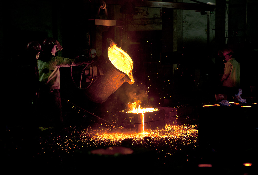 casting mold parts processing