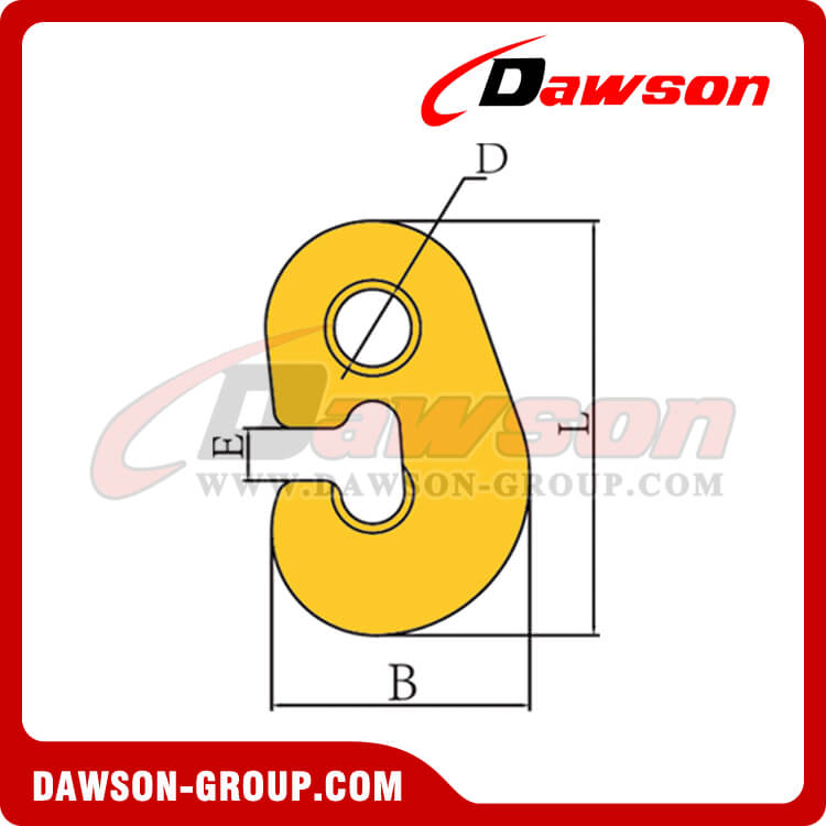 DS066 ALLOY G HOOK - DAWSON GROUP LTD. - CHINA MANUFACTURER SUPPLIER, SUPPLIER