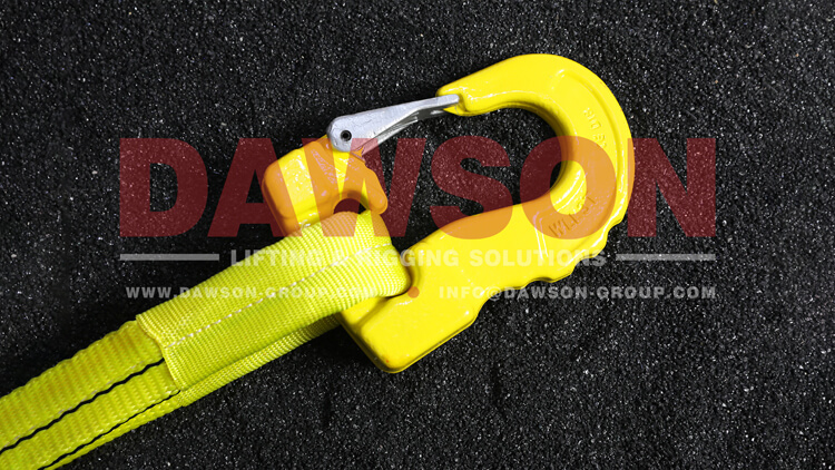 G100 Grade 100 3T Web Sling Hook, Synthetic Alloy Round Sling Hook - Dawson Group Ltd. - China Manufacturer, Factory