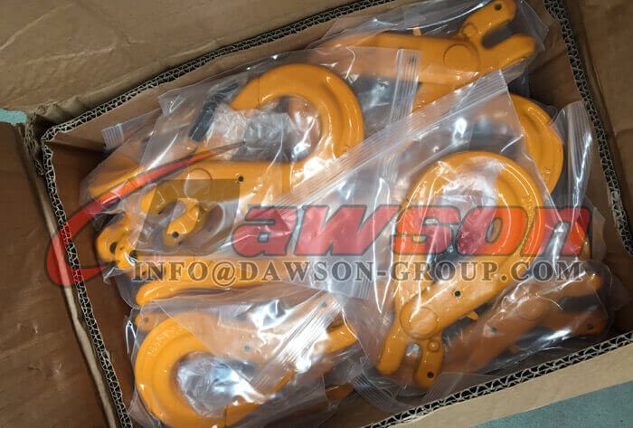 G80 European Type Clevis Self-Locking Hook for Lifting Chain Slings - Dawson Group Ltd. - China Supplier