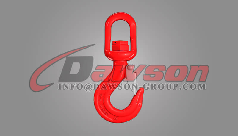 DS788 Gade 80 Swivel Hook with Latch with Bearing - Dawson Group Ltd. - China Factory, Supplier