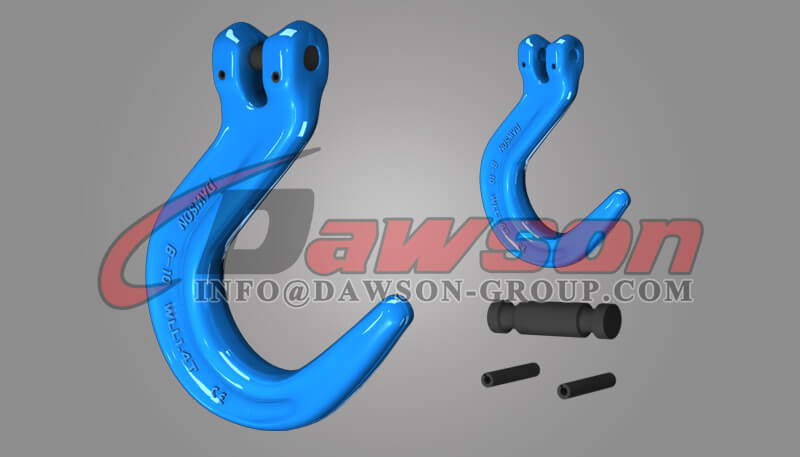 G100 Clevis Foundry Hook, Grade 100 Forged Steel Clevis Type Large Opening Hook - Dawson Group - China Manufacturer Supplier