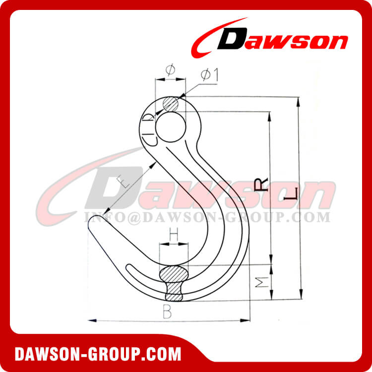 DS116 G80 Eye Foundry Hook - Dawson Group Ltd. - China Manufacturer, Factory