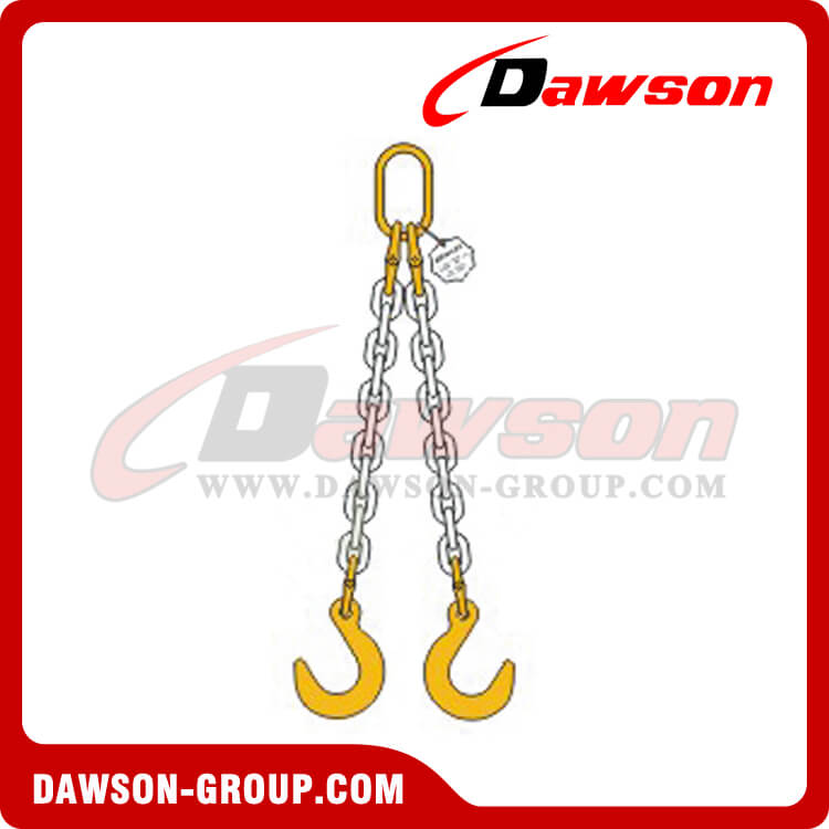 D-DS033-DS015 Double Leg Chain Sling for Lifting - Dawson Group Ltd. - China Manufacturer, Supplier, Factory
