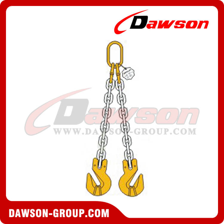 D-DS033-DS086 Double Leg Chain Sling for Lifting - Dawson Group Ltd. - China Manufacturer, Supplier, Factory