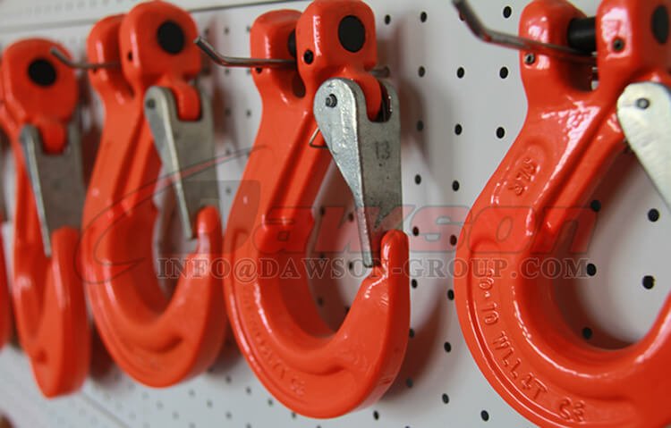 G80 Clevis Sling Hook with Cast Latch for Lifting Sling - Dawson Group Ltd. - China Manufacturer, Supplier, Factory