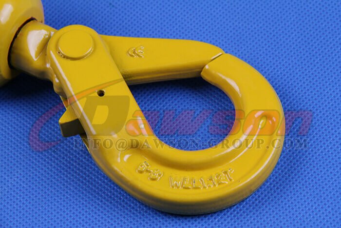 G80 Clevis Swivel Selflock Hook for Lifting Slings - Dawson Group Ltd. - China Supplier