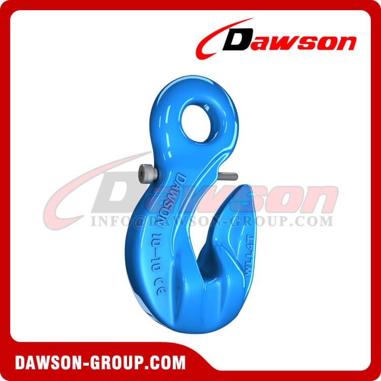Eye Grab Hook for Adjust Chain Length, Grade 100 Forged Alloy Steel Eye Grab Hook - China Factory, Exporter