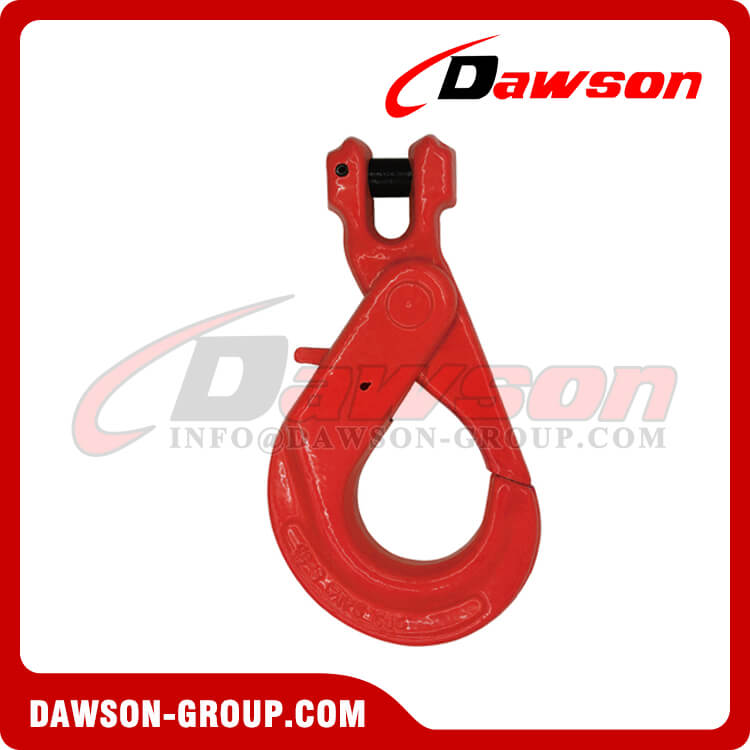 DS248 G80 Italy Type Clevis Self-locking Hook for Crane Lifting Chain Slings - Dawson Group Ltd. - China Manufacturer, Factory