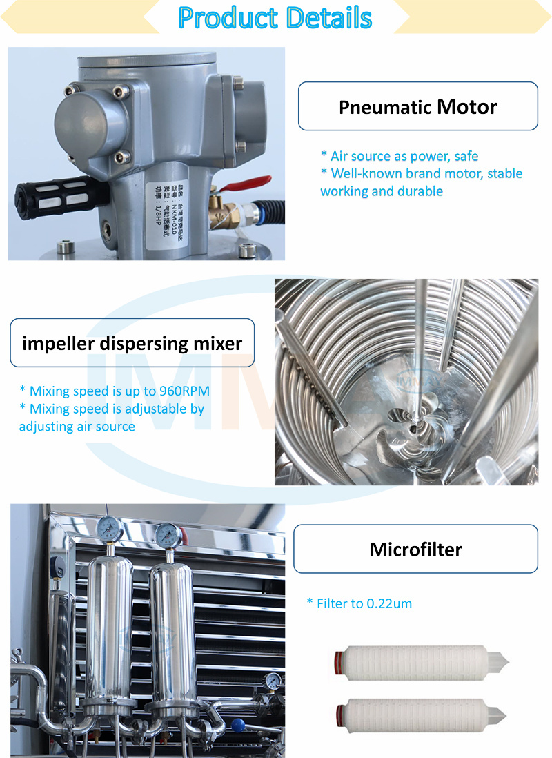 Perfume making equipment Attrezzature per la produzione di profumi